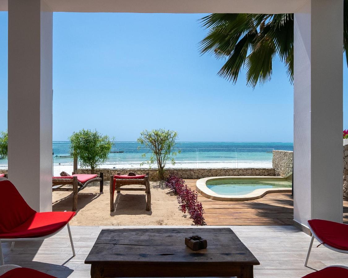 Ocean Blue Apartment With Panoramic Pool Zanzibarhouses كيوينجوا المظهر الخارجي الصورة