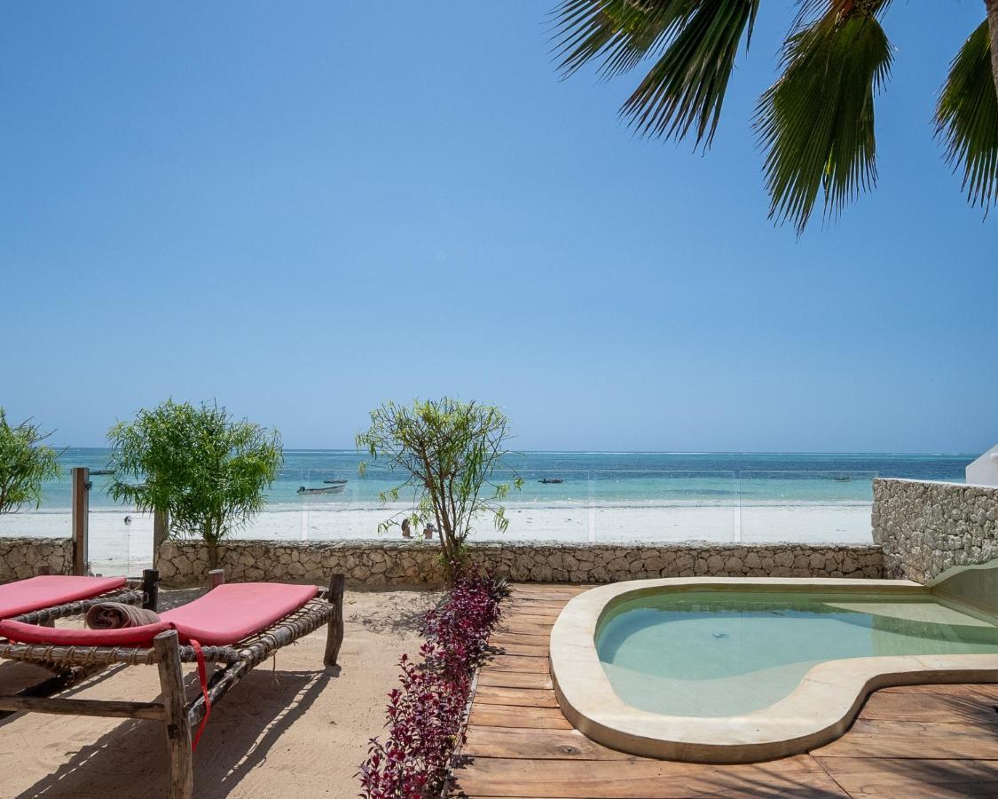 Ocean Blue Apartment With Panoramic Pool Zanzibarhouses كيوينجوا المظهر الخارجي الصورة